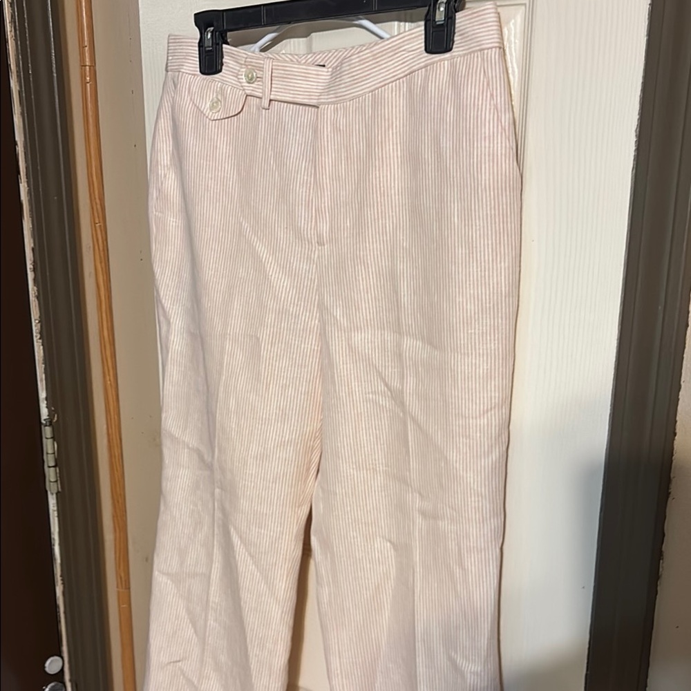 Pink and Cream Pants